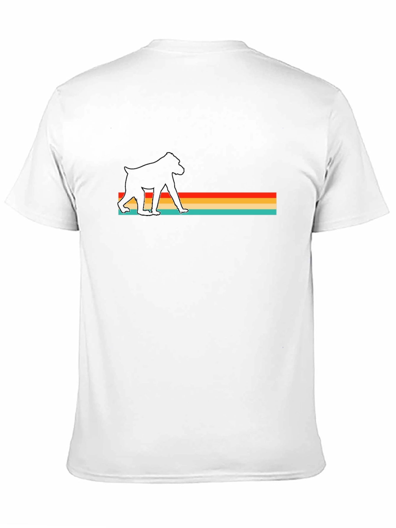 Retro Baboon Silhouette Tee