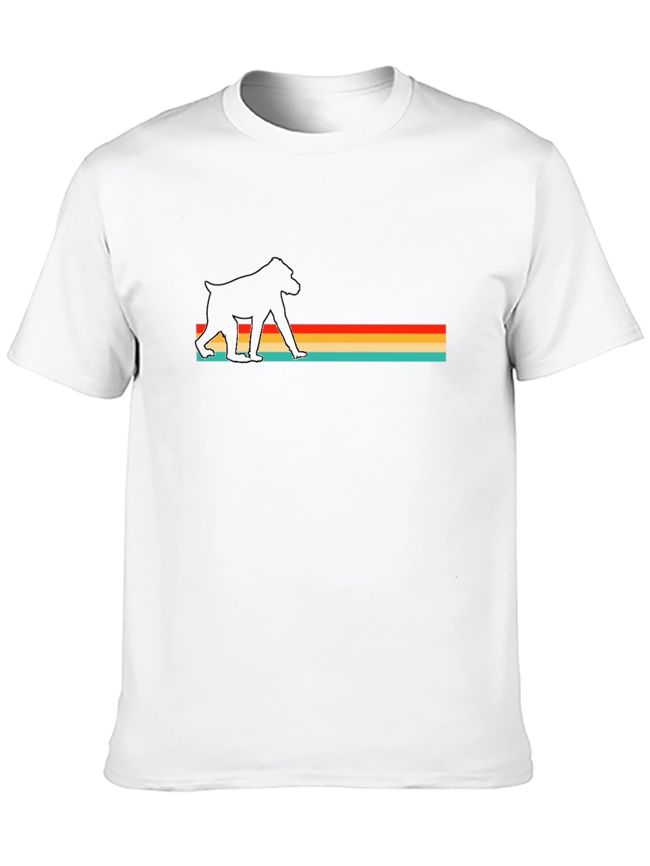 Retro Baboon Silhouette Tee