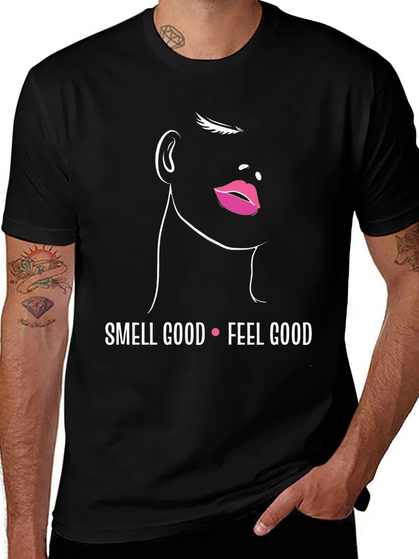 Smell Good Feel Good Graphic Tee