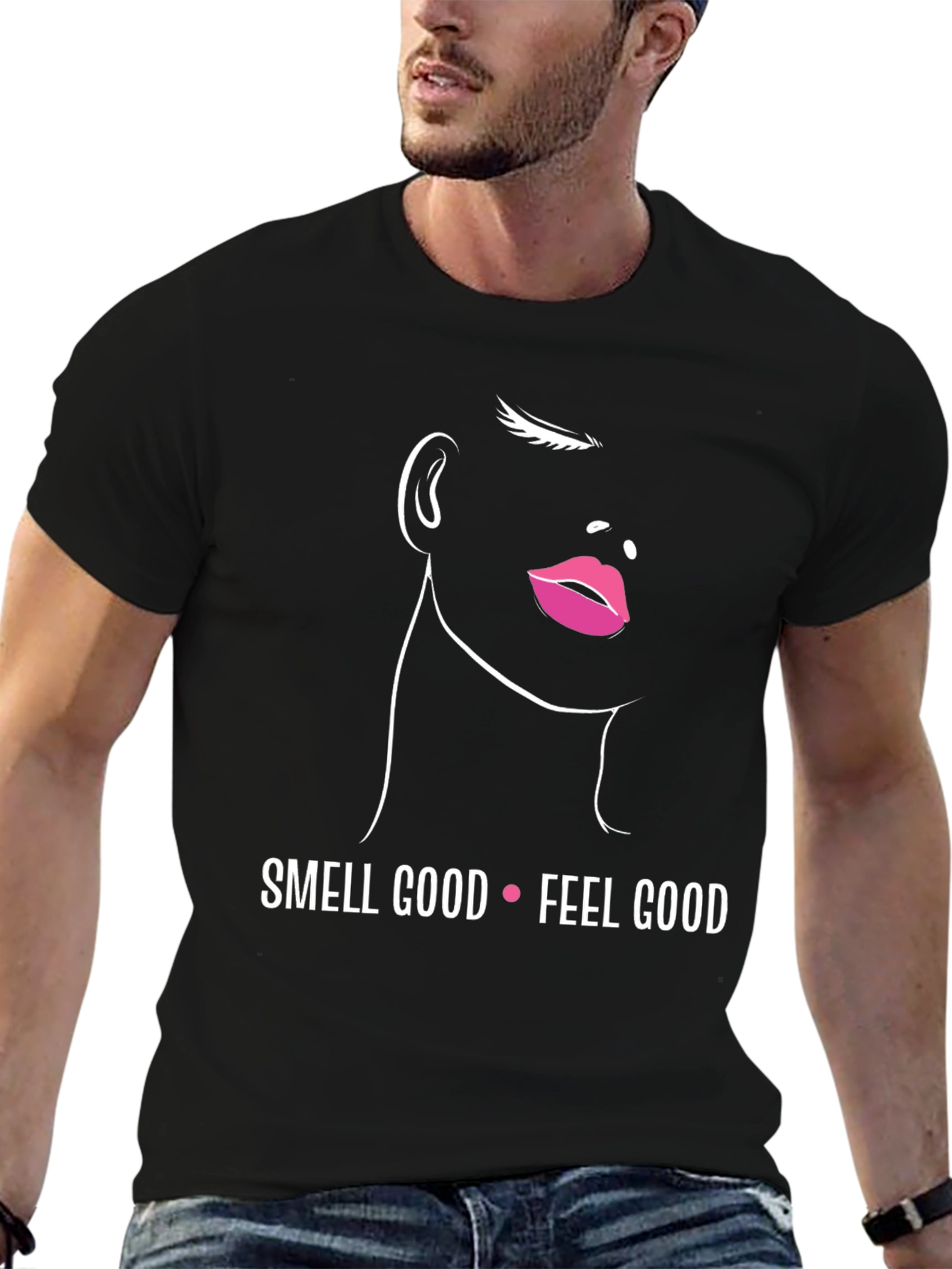 Smell Good Feel Good Graphic Tee