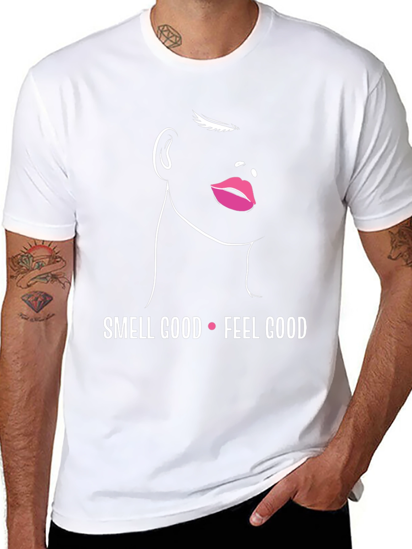 Smell Good Feel Good Graphic Tee