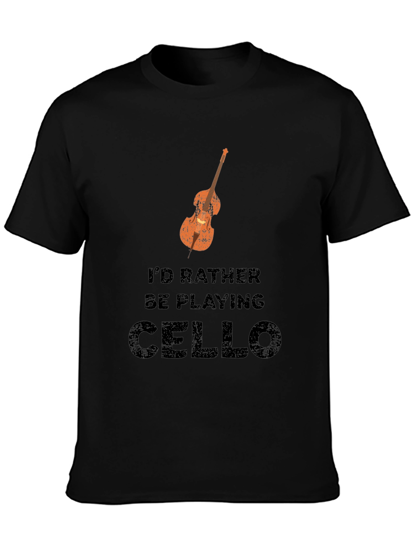 Cello Lovers Black T-Shirt