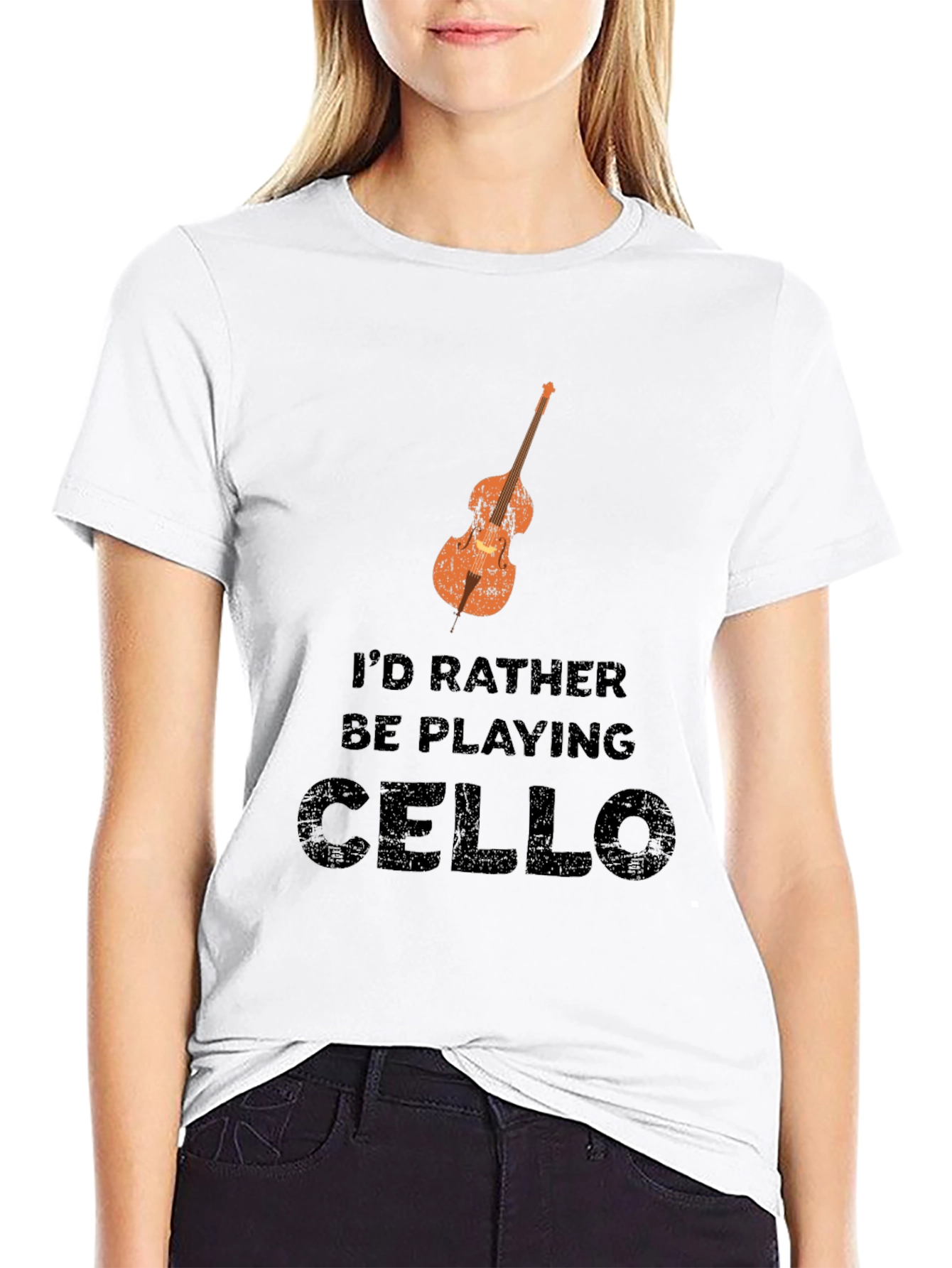 Cello Lovers Black T-Shirt