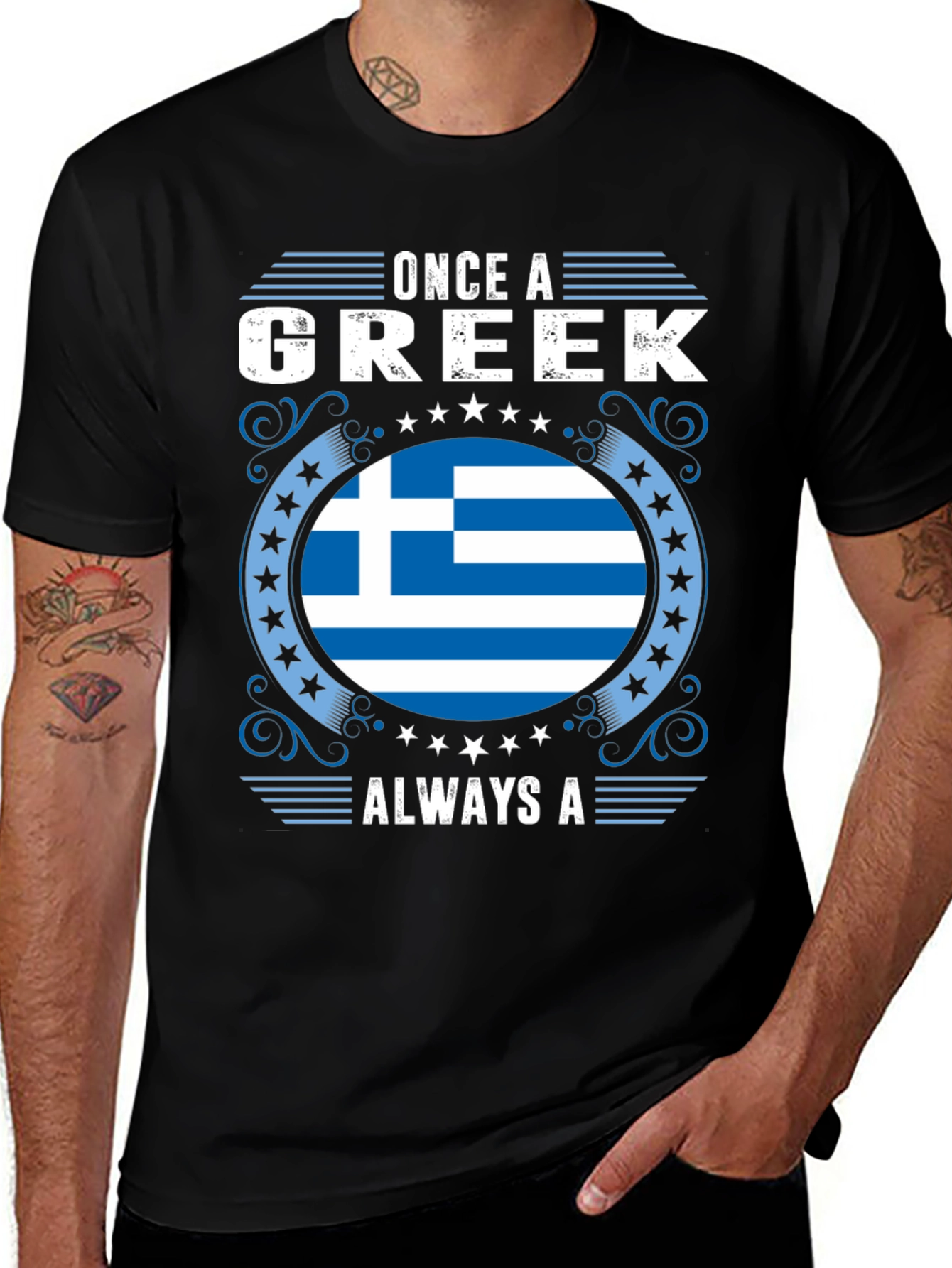 Once A Greek Always A T-Shirt