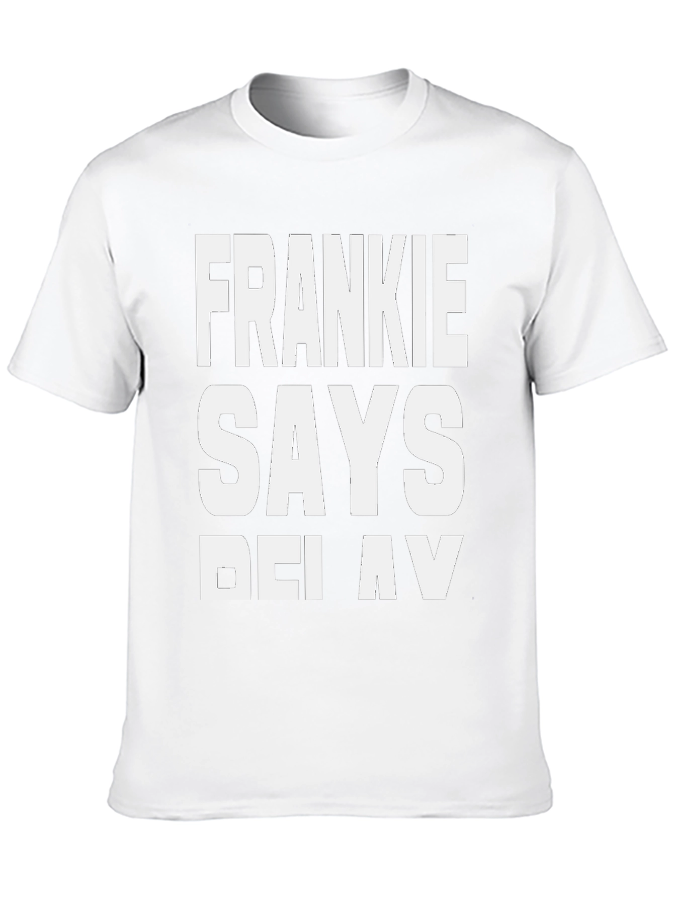 Frankie Says Relax Black T-Shirt - Classic Retro Style