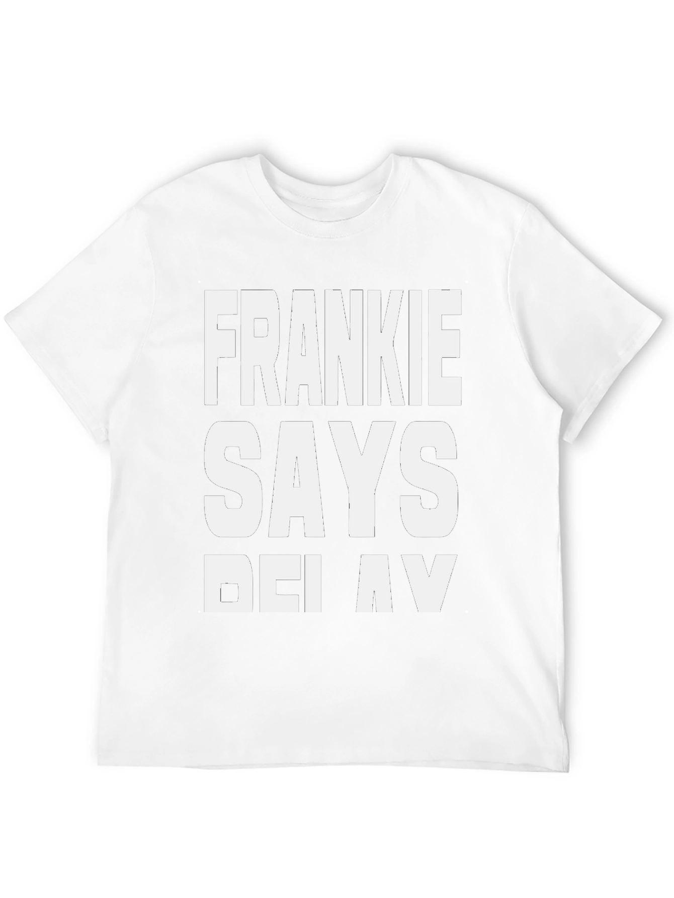 Frankie Says Relax Black T-Shirt - Classic Retro Style