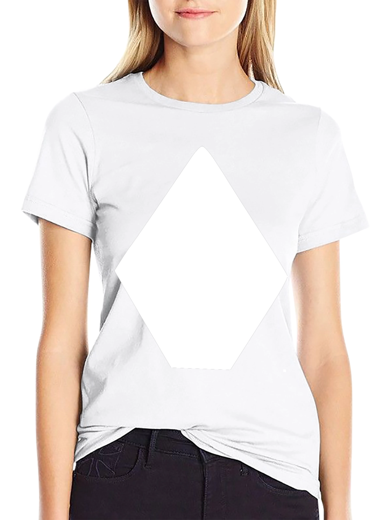 Geometric Graphic Tee - Bold Minimalist Design