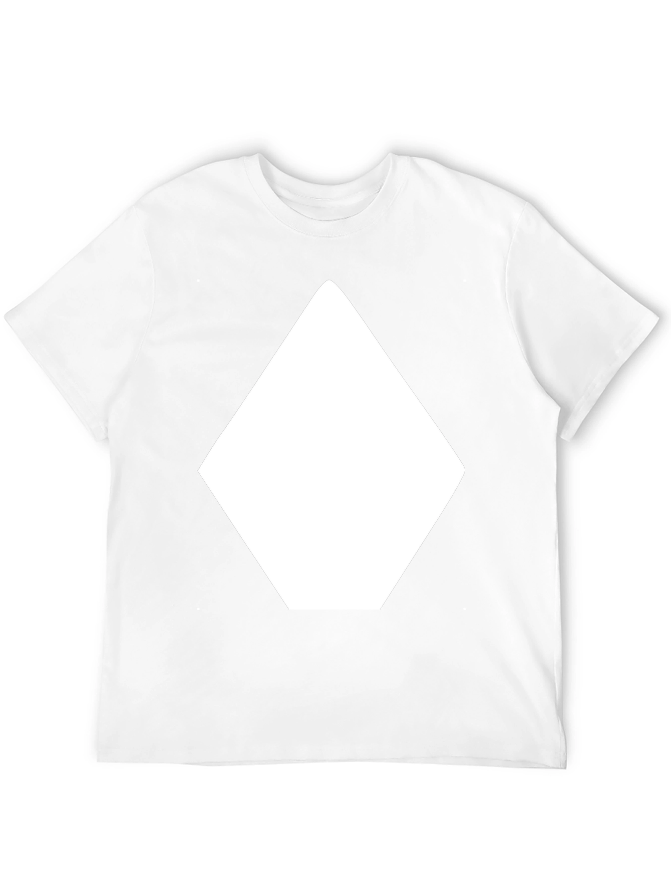 Geometric Graphic Tee - Bold Minimalist Design