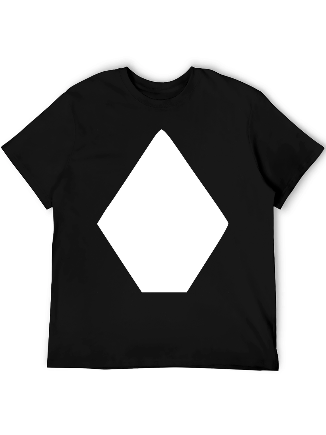 Geometric Graphic Tee - Bold Minimalist Design