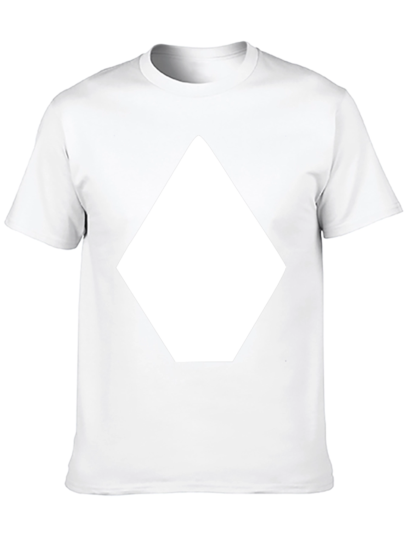 Geometric Graphic Tee - Bold Minimalist Design