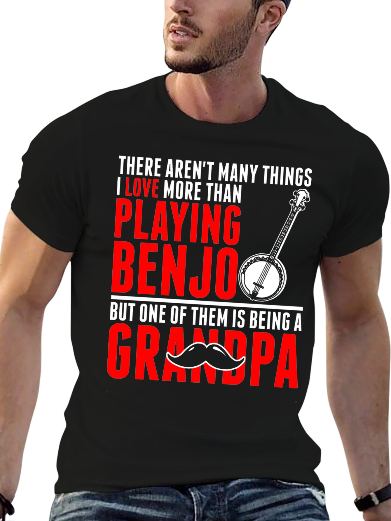 Banjo Grandpa T-Shirt