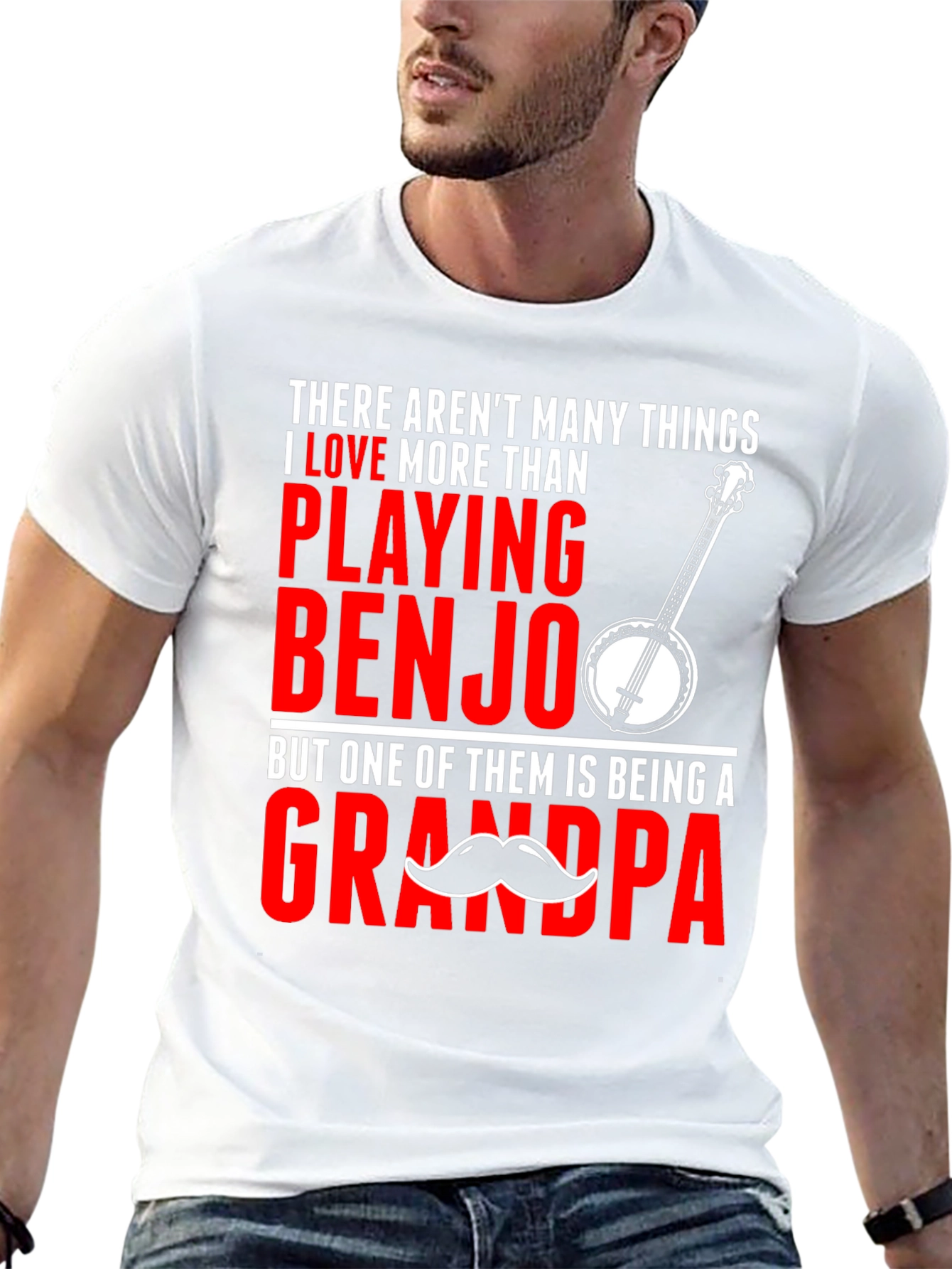 Banjo Grandpa T-Shirt