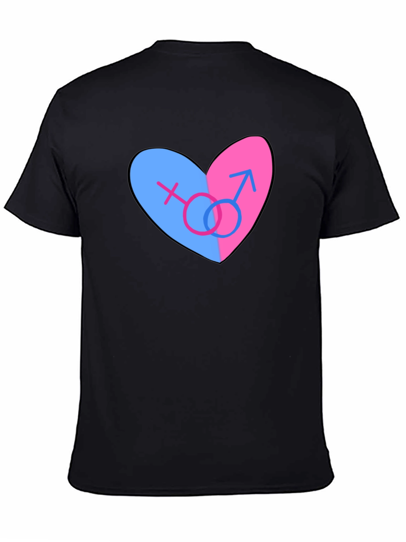 Bisexual Pride Heart T-Shirt