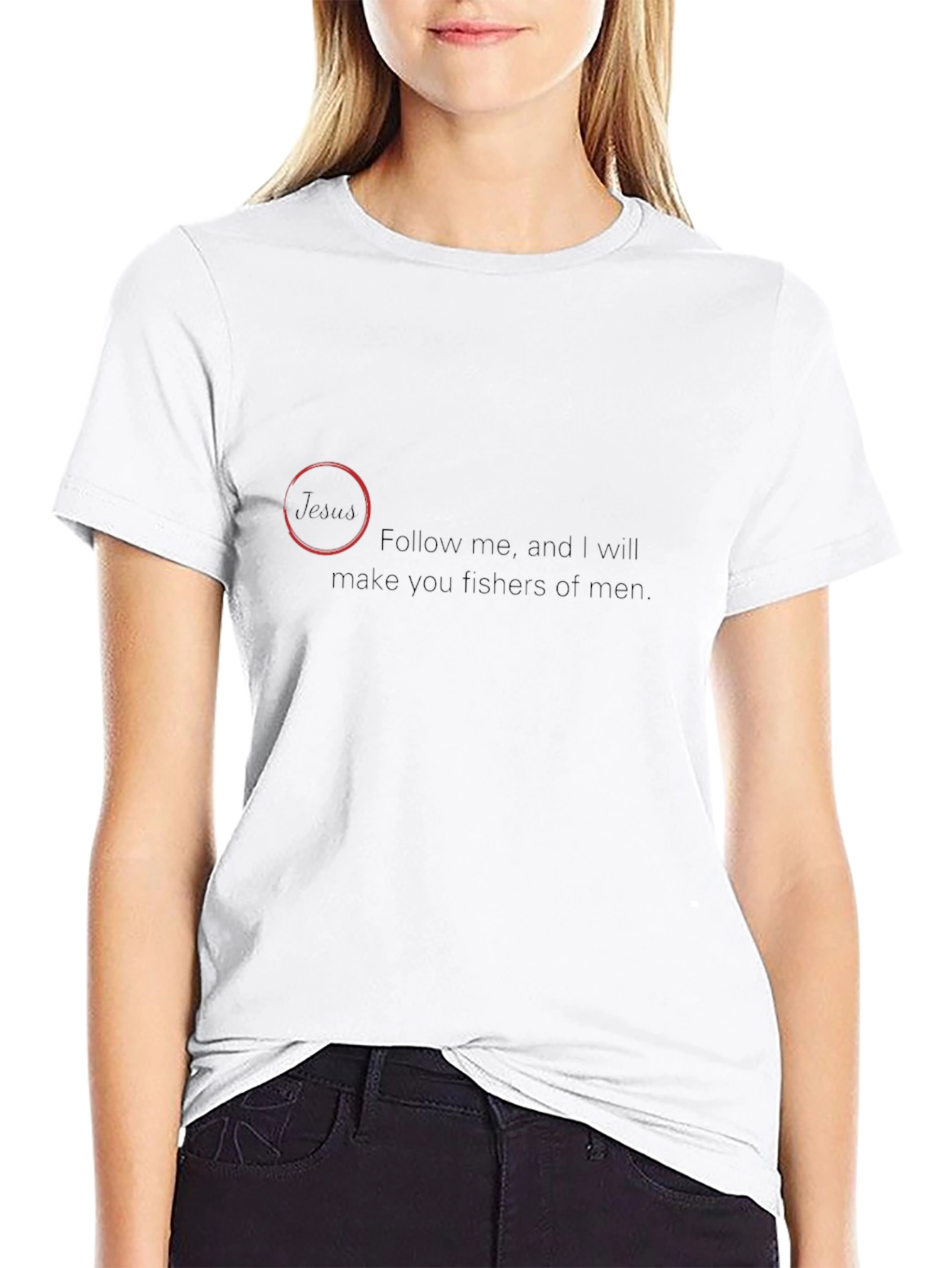 Mens Follow Me Graphic Tee