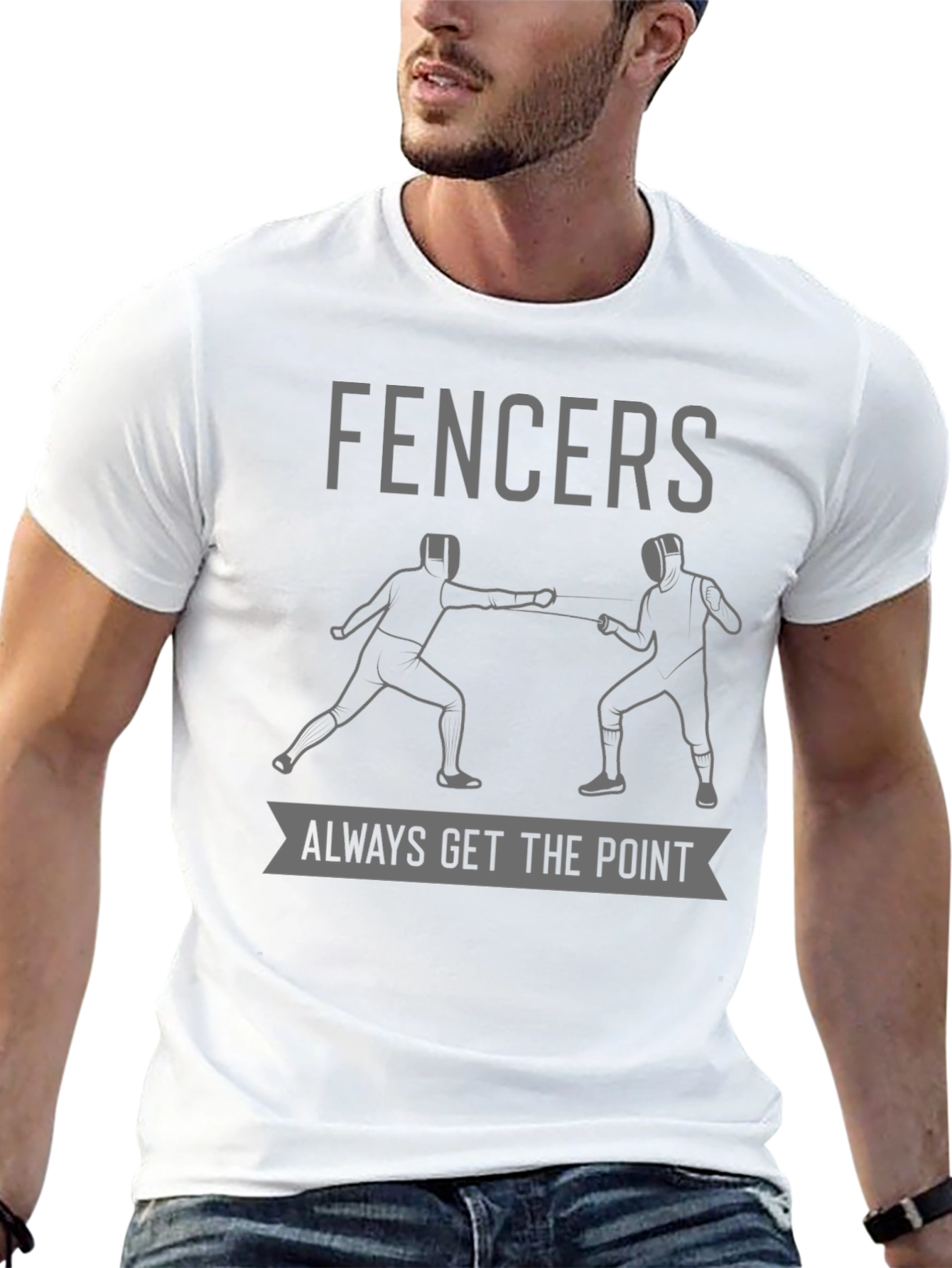 Fencers Always Get The Point T-Shirt
