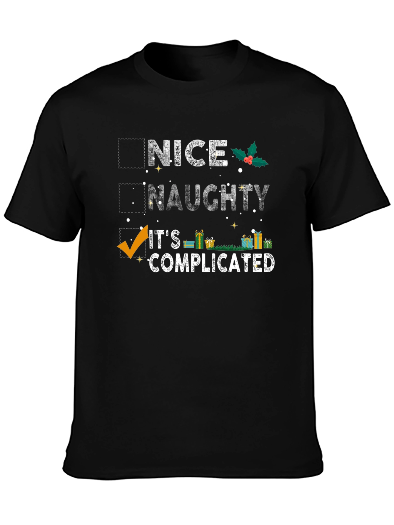 Its Complicated Christmas T-Shirt