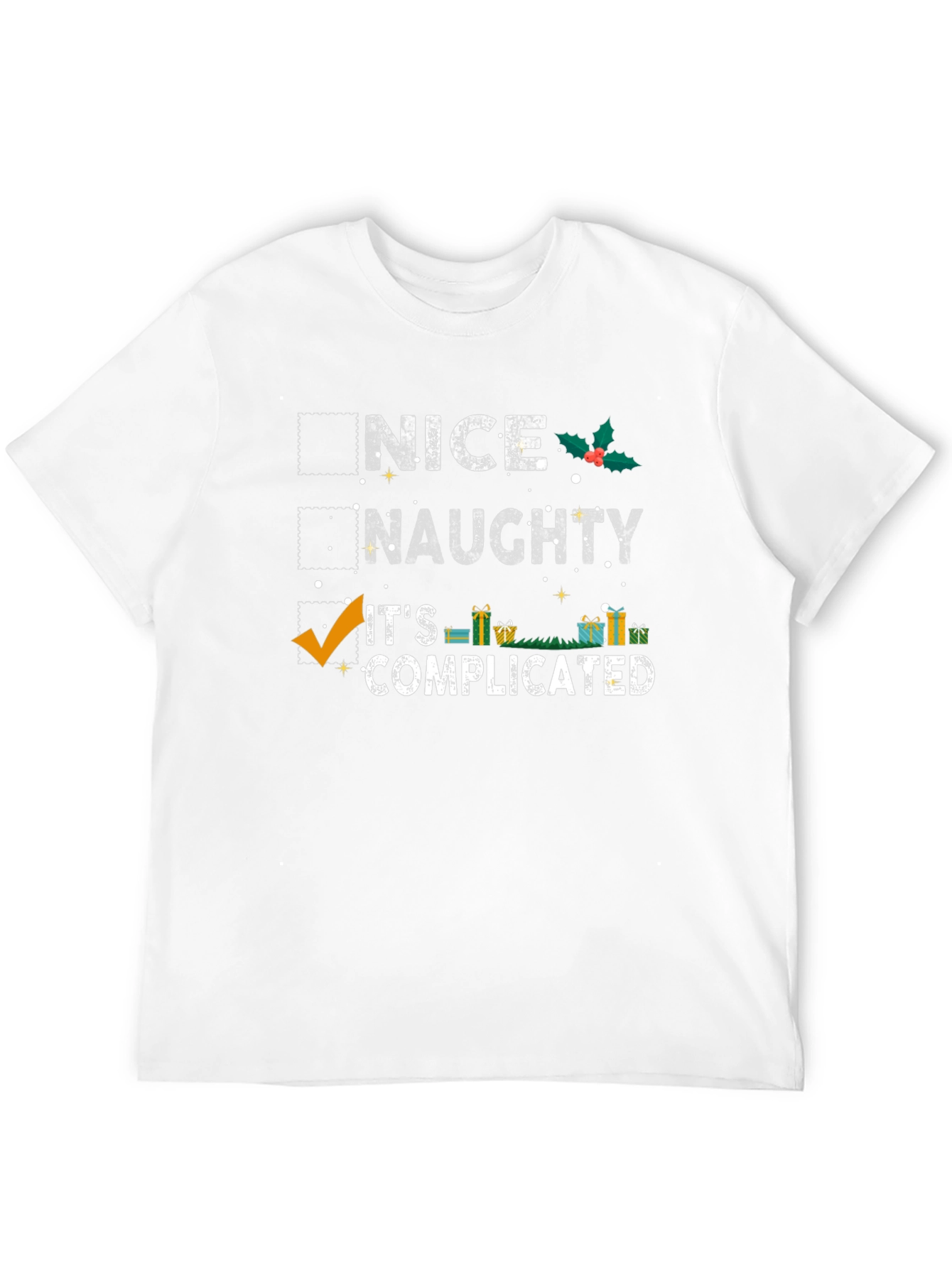 Its Complicated Christmas T-Shirt