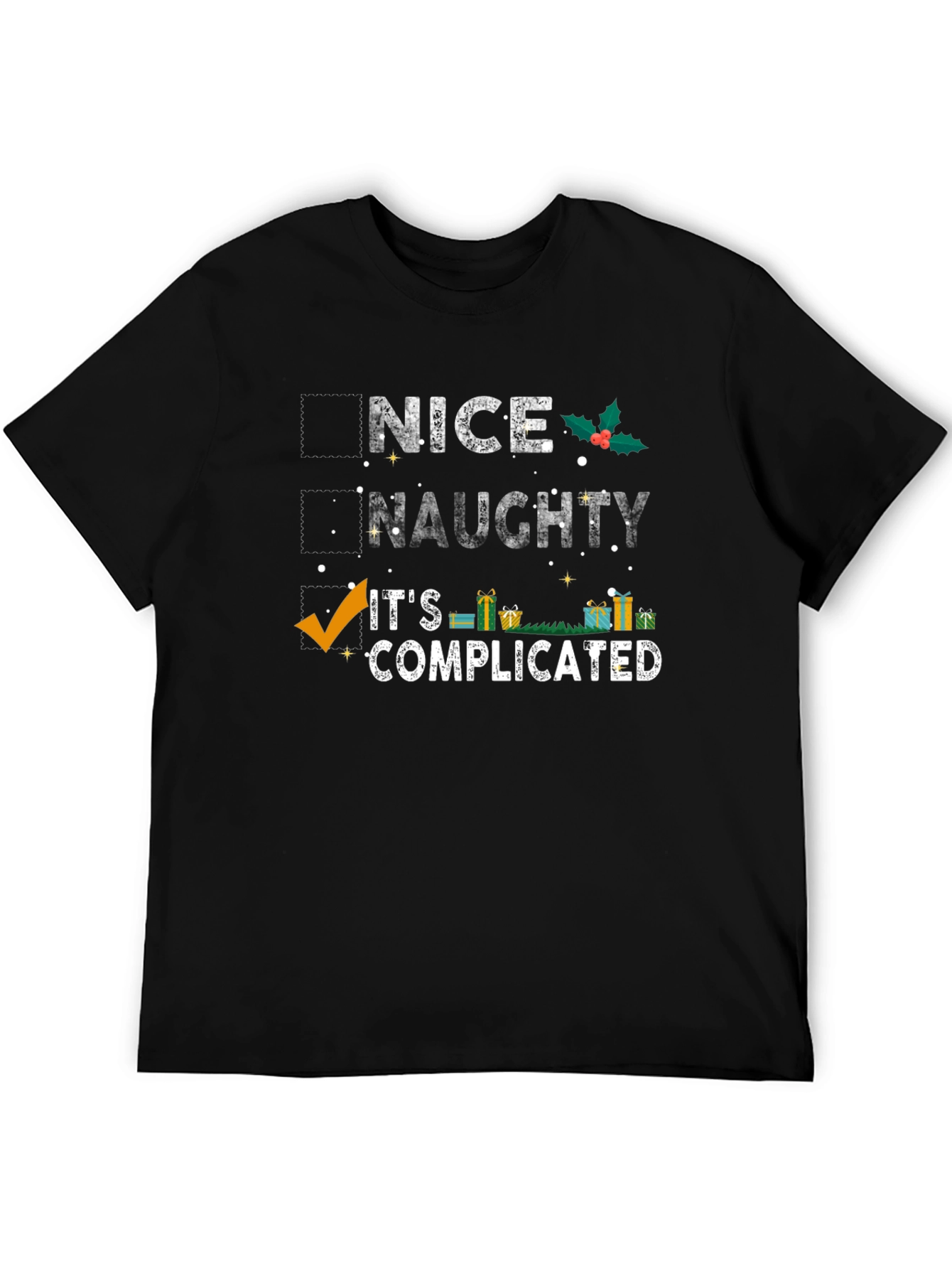 Its Complicated Christmas T-Shirt