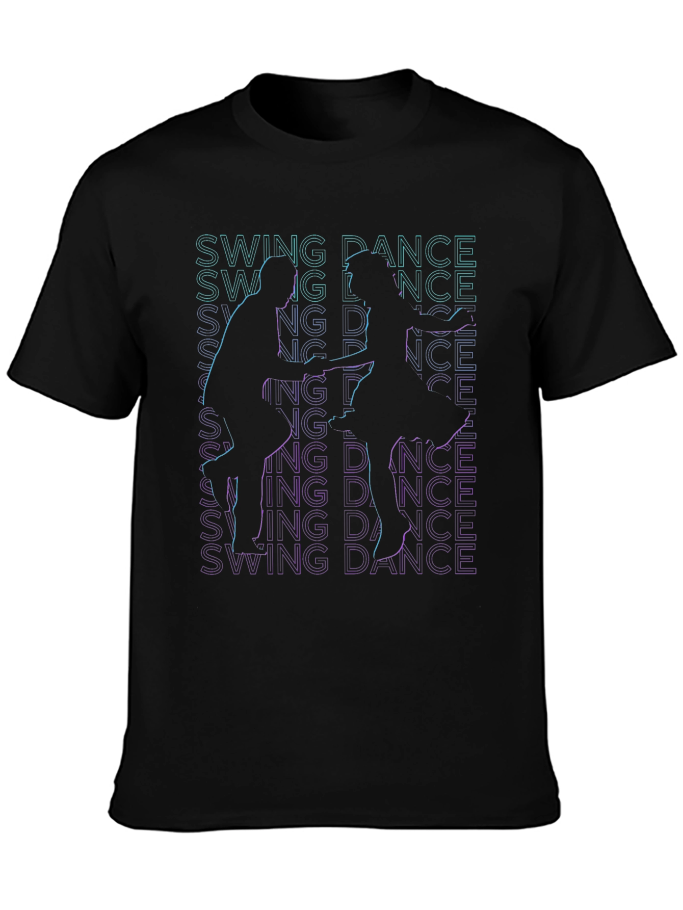 Swing Dance Graphic Tee - Retro Style