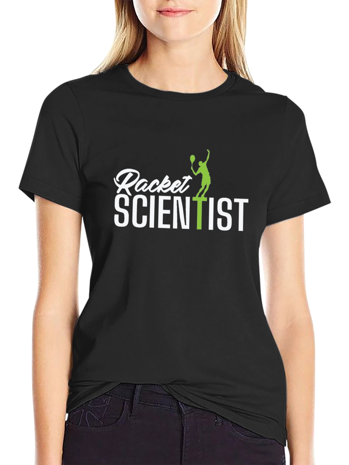 Racket Scientist Graphic T-Shirt