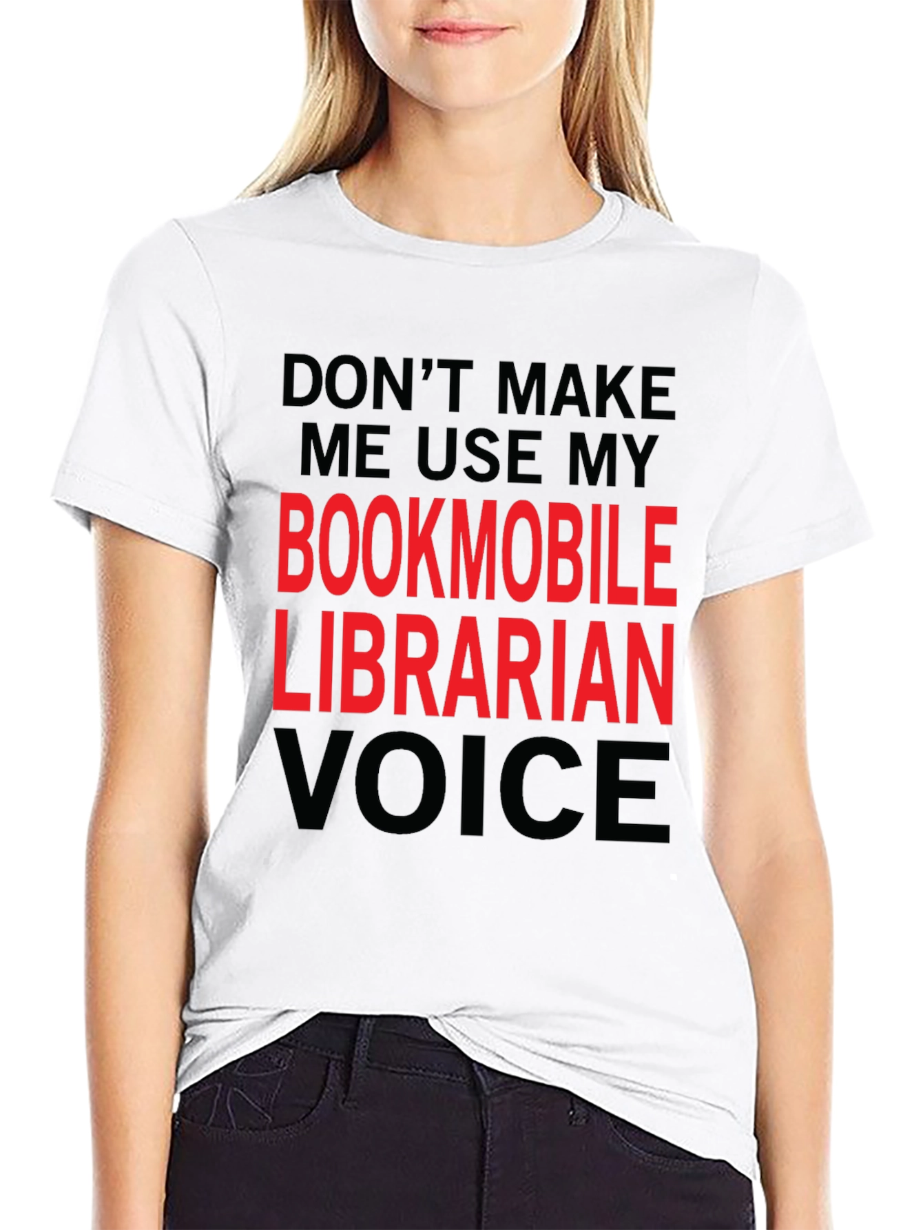 Bookmobile Librarian Voice T-Shirt