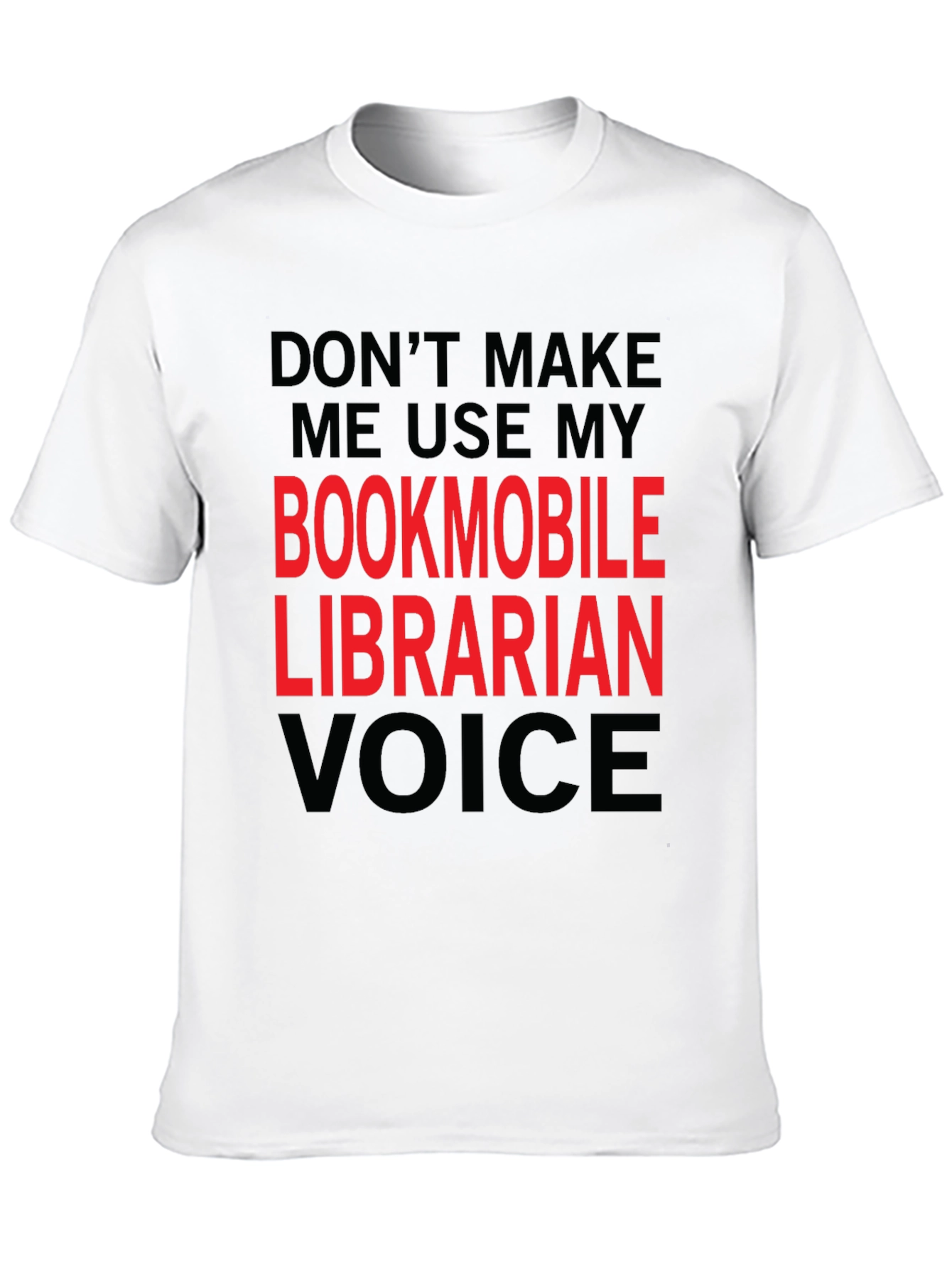 Bookmobile Librarian Voice T-Shirt