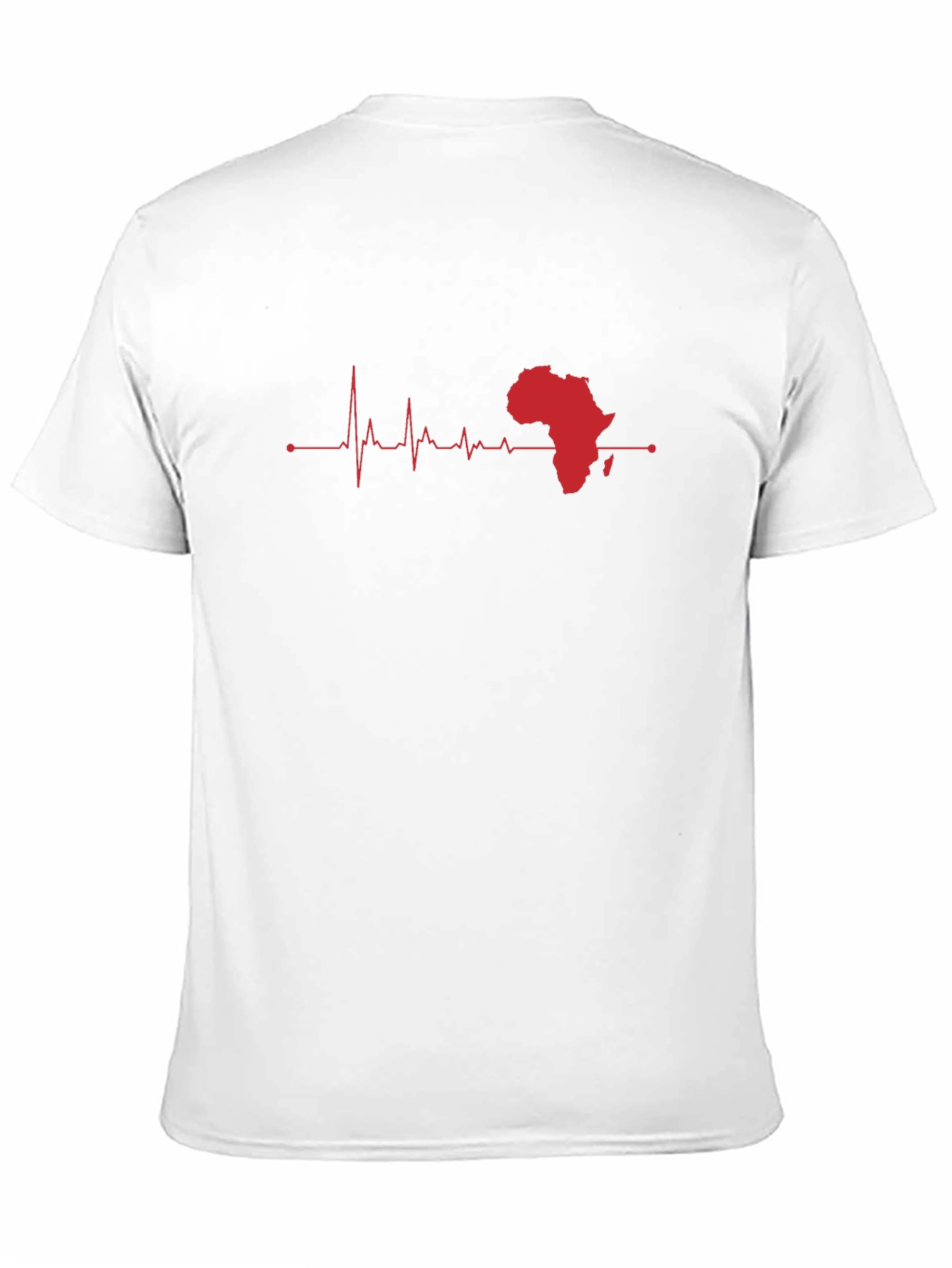 Africa Heartbeat T-Shirt - Black