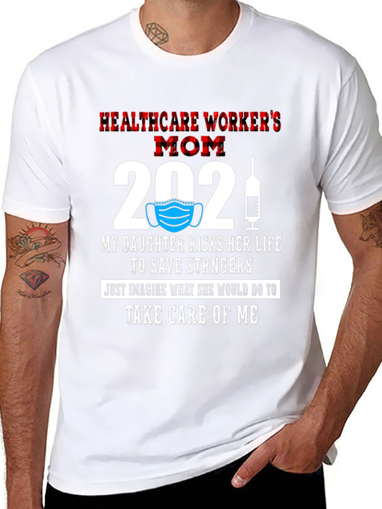 Healthcare Workers Mom T-Shirt