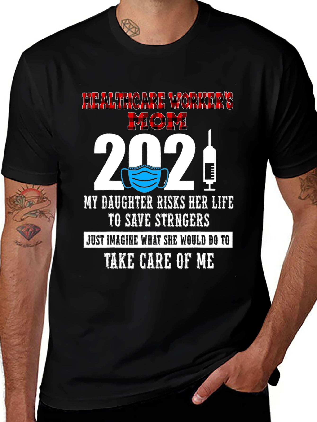 Healthcare Workers Mom T-Shirt