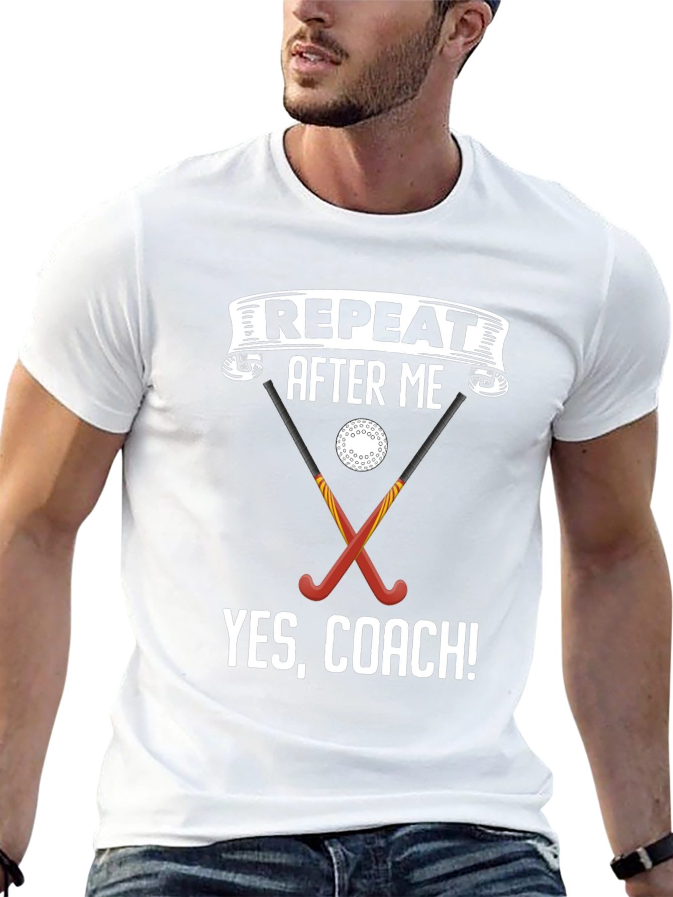 Funny Field Hockey Coach T-Shirt