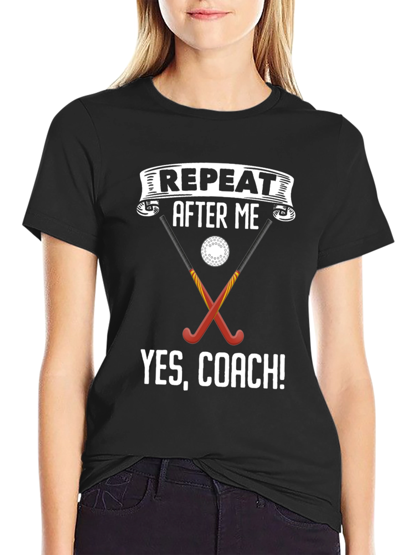 Funny Field Hockey Coach T-Shirt