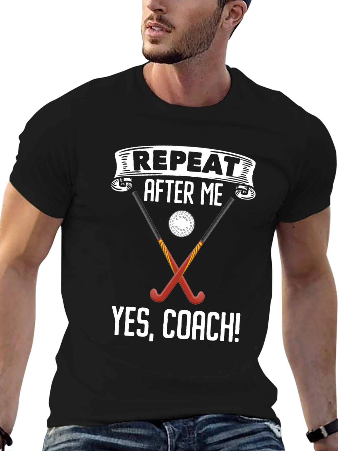 Funny Field Hockey Coach T-Shirt