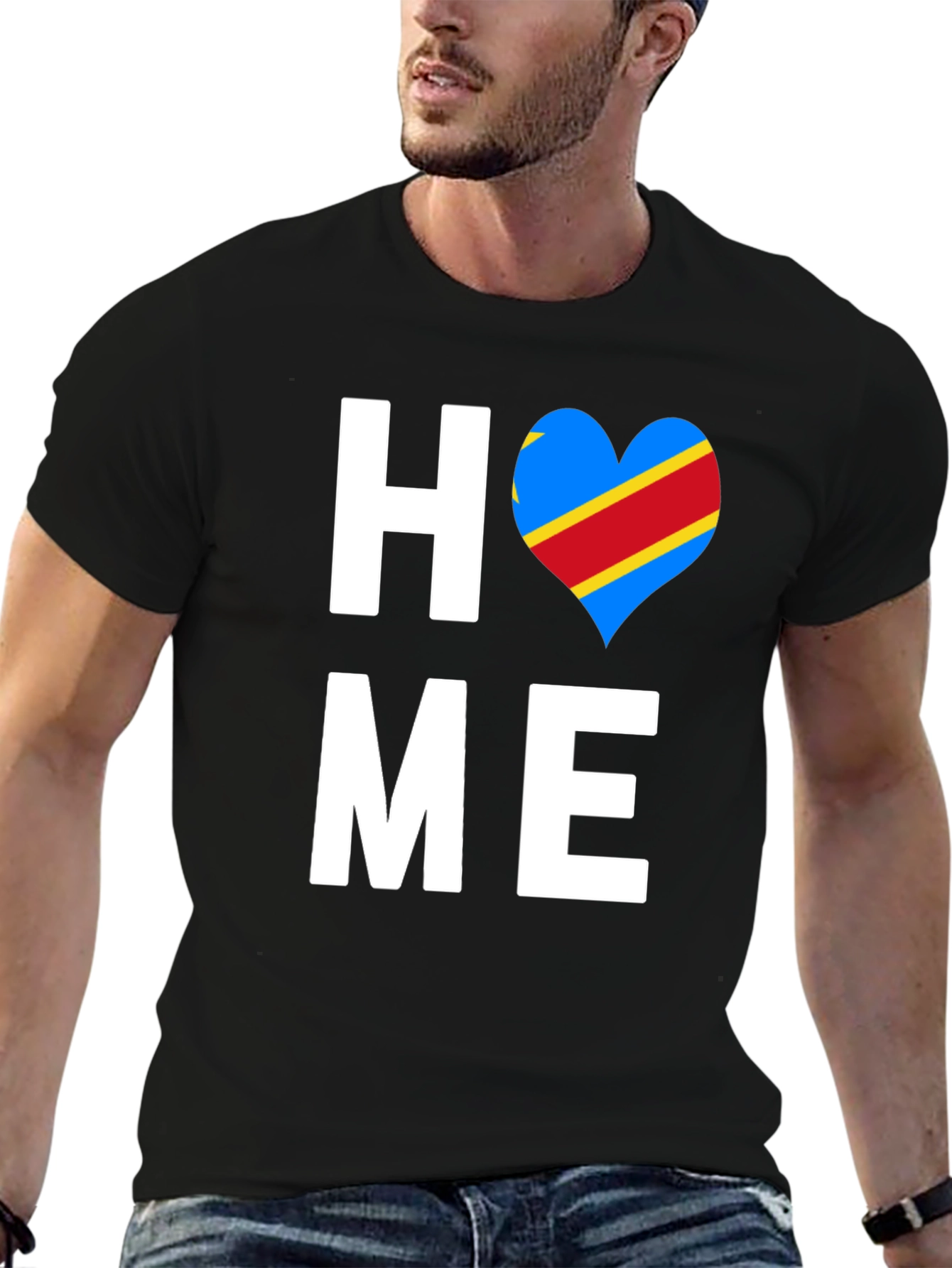 Home DRC Heart Flag T-Shirt