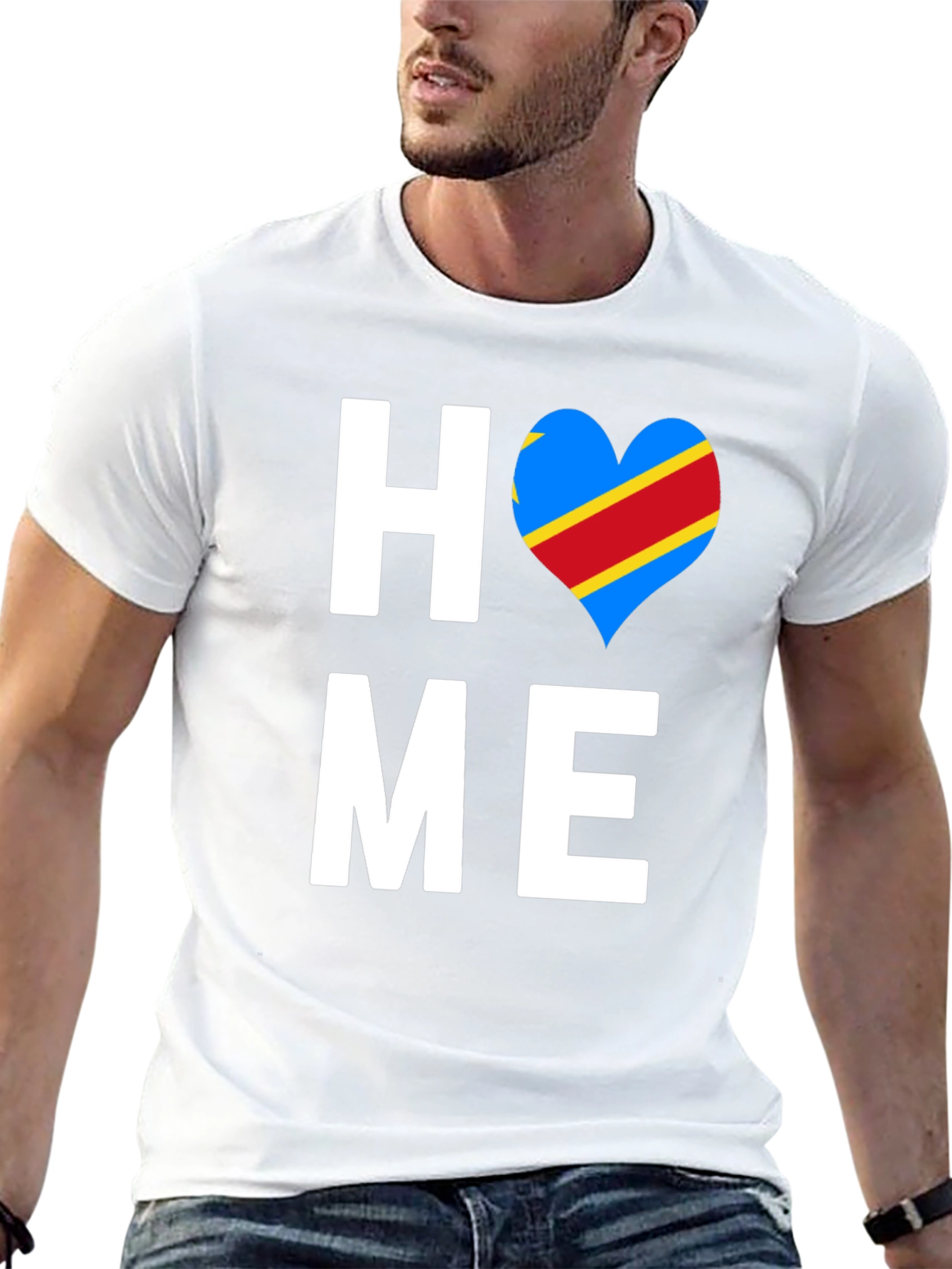 Home DRC Heart Flag T-Shirt