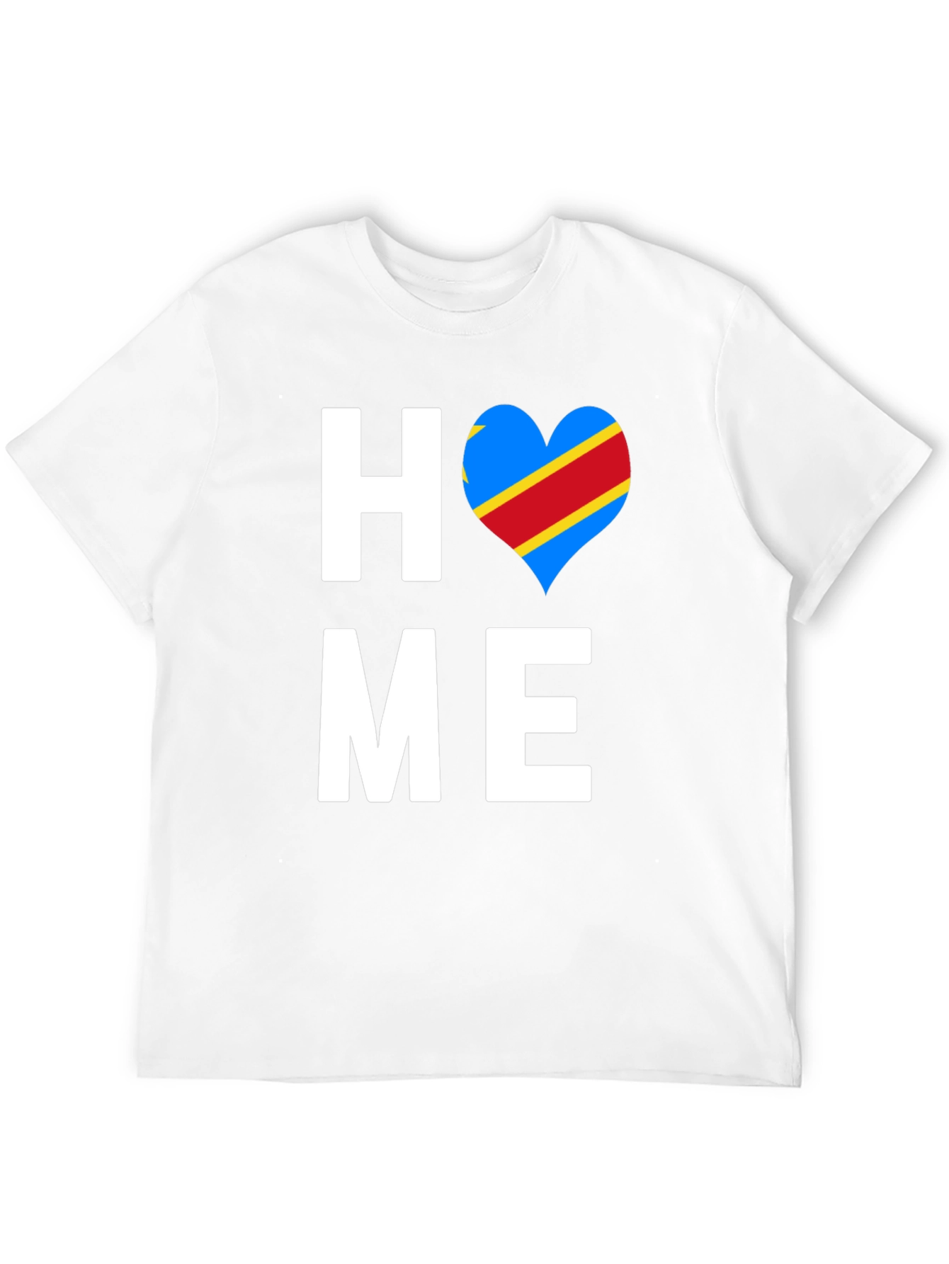 Home DRC Heart Flag T-Shirt