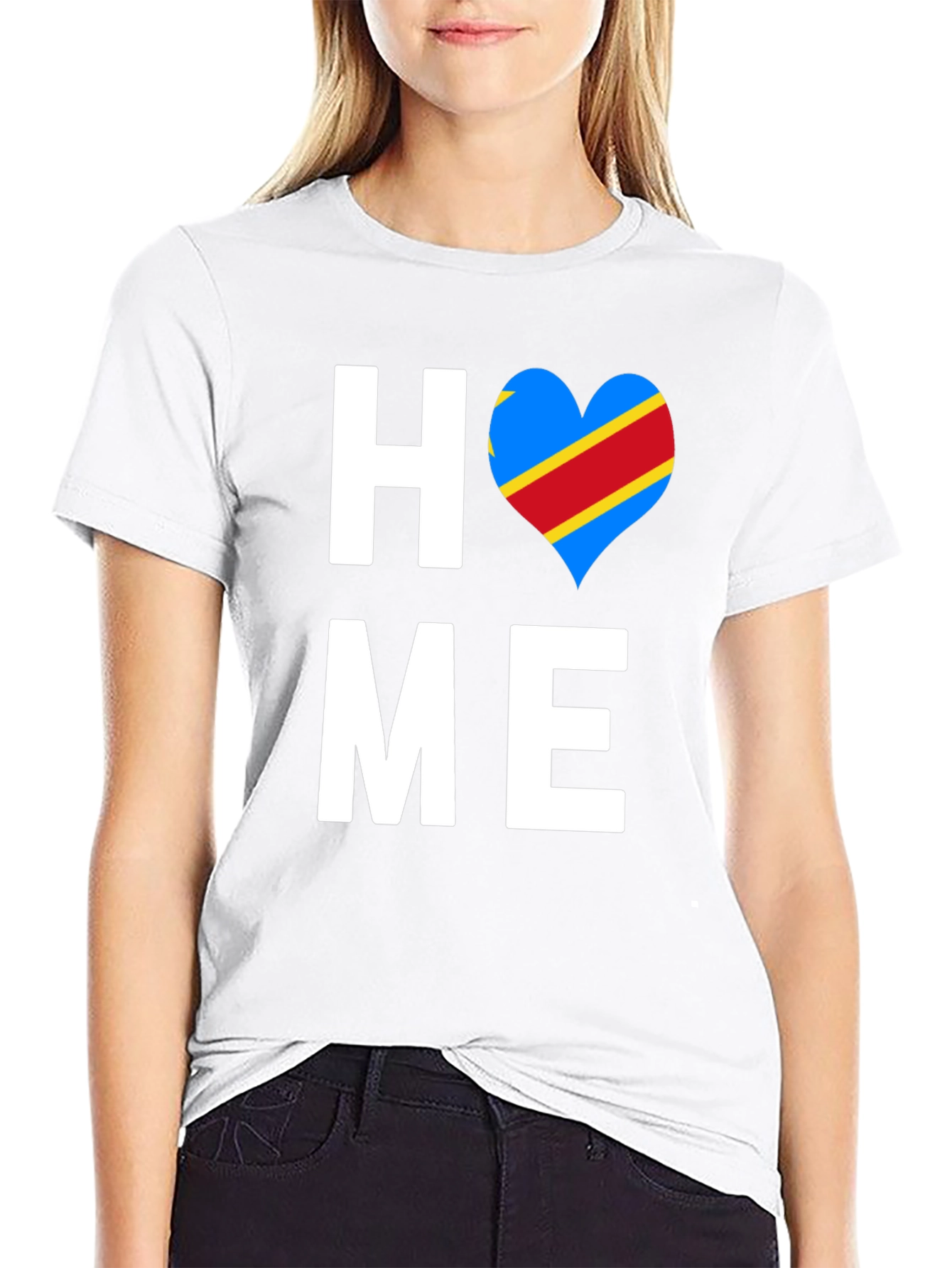 Home DRC Heart Flag T-Shirt