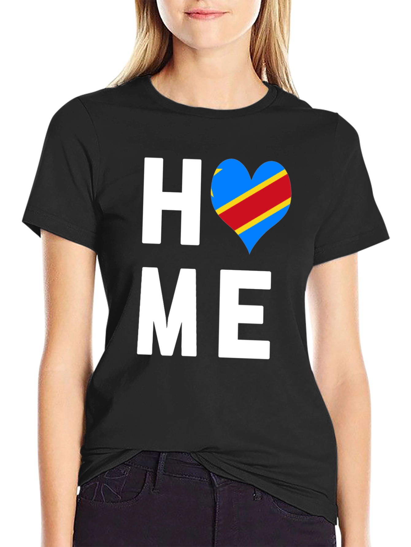 Home DRC Heart Flag T-Shirt