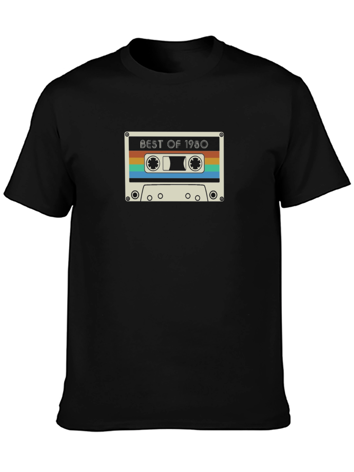 Best of 1980 Cassette Tape Graphic Tee