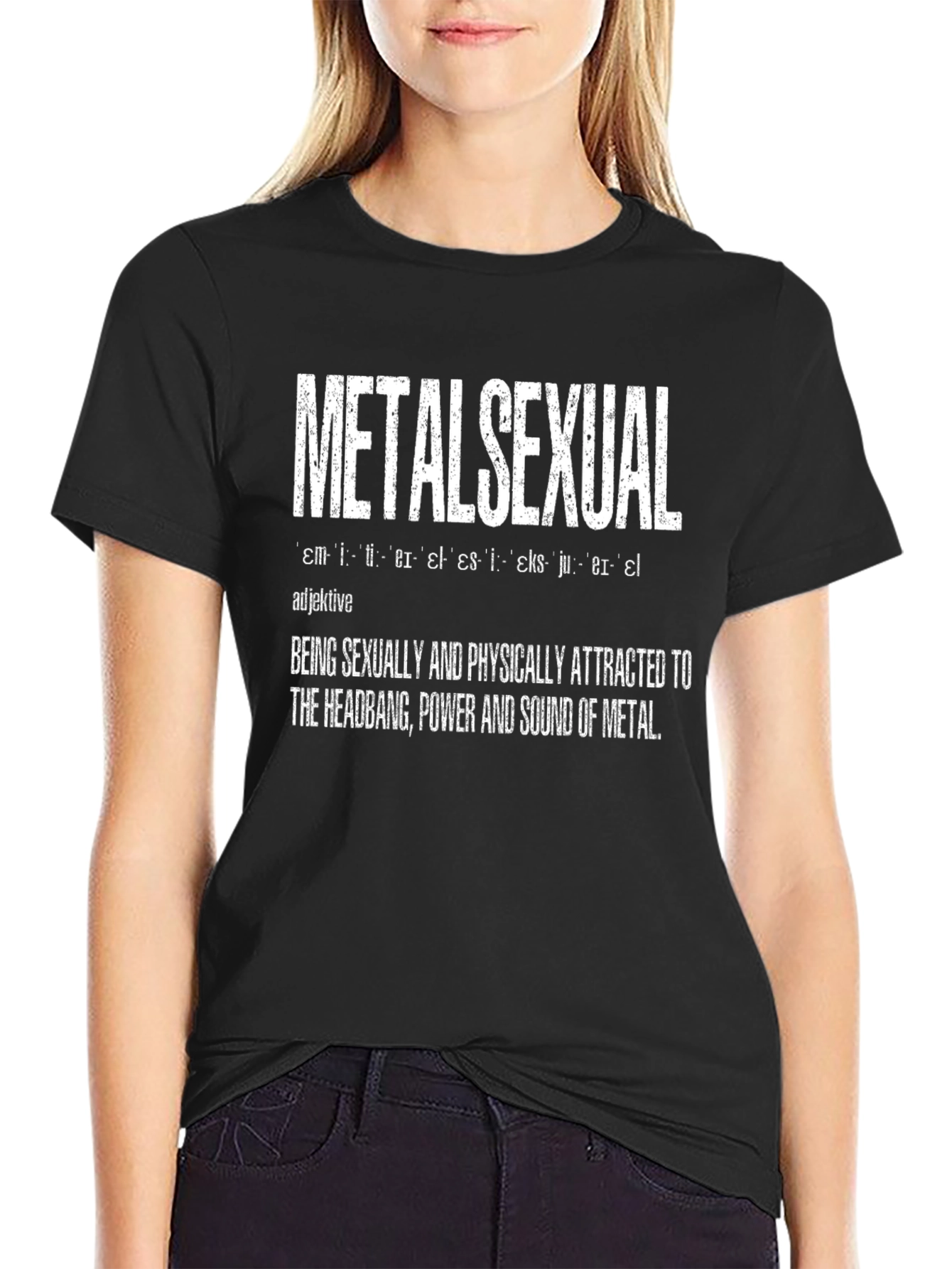 Metalsexual Definition T-Shirt - Headbanger Apparel