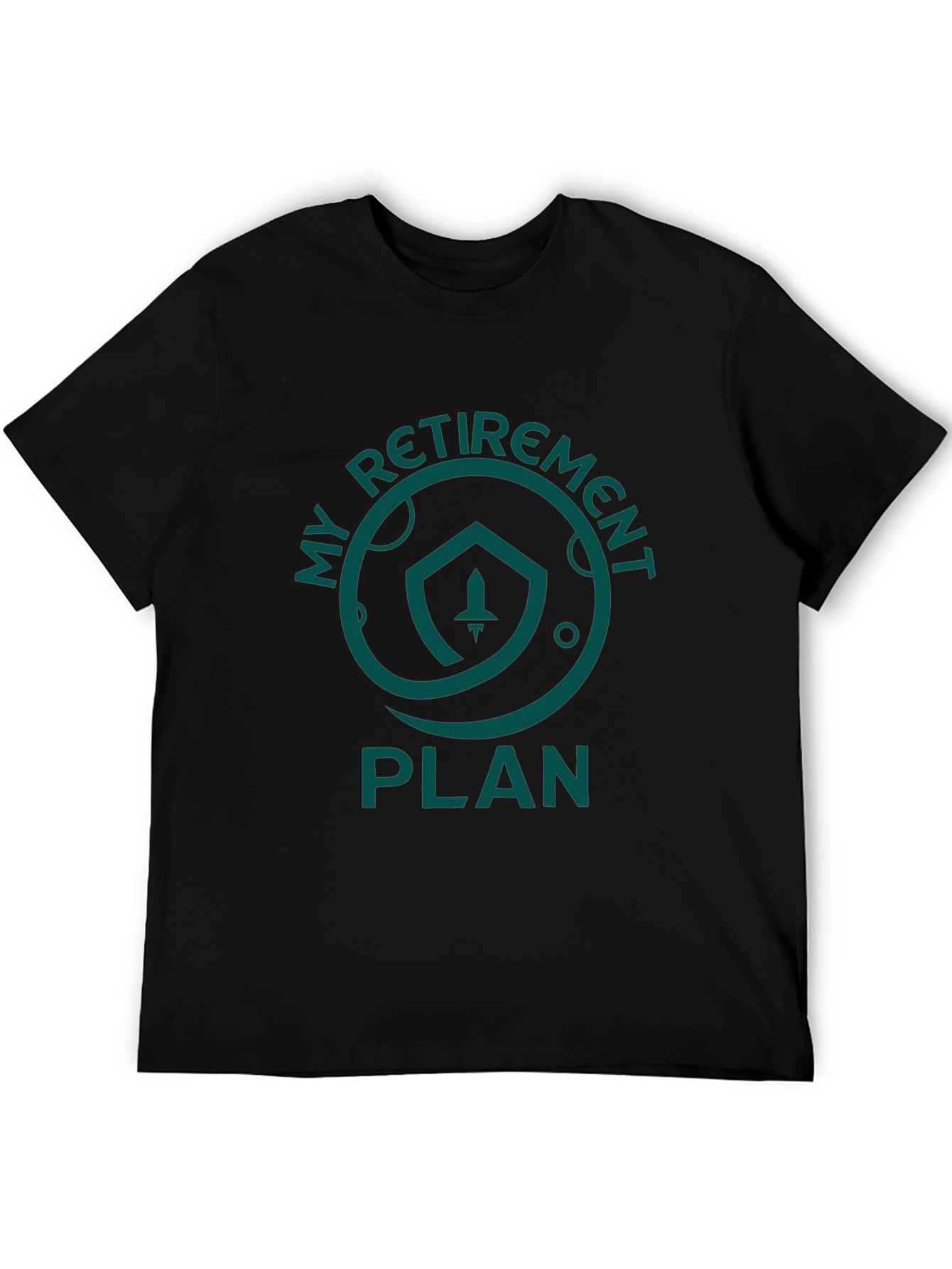 My Retirement Plan T-Shirt - Space Rocket Graphic Tee