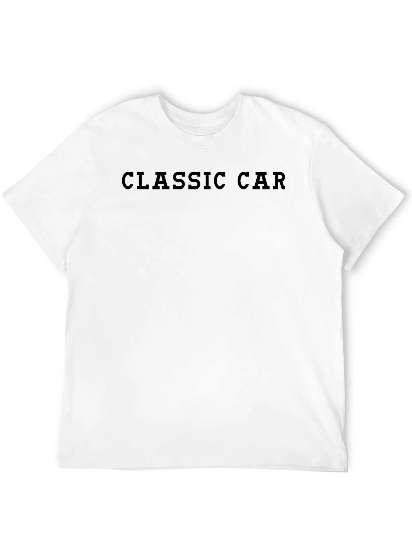 Classic Car Graphic Tee - Black Soft Style