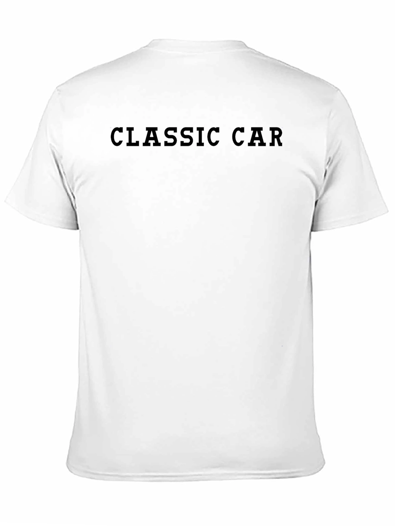 Classic Car Graphic Tee - Black Soft Style