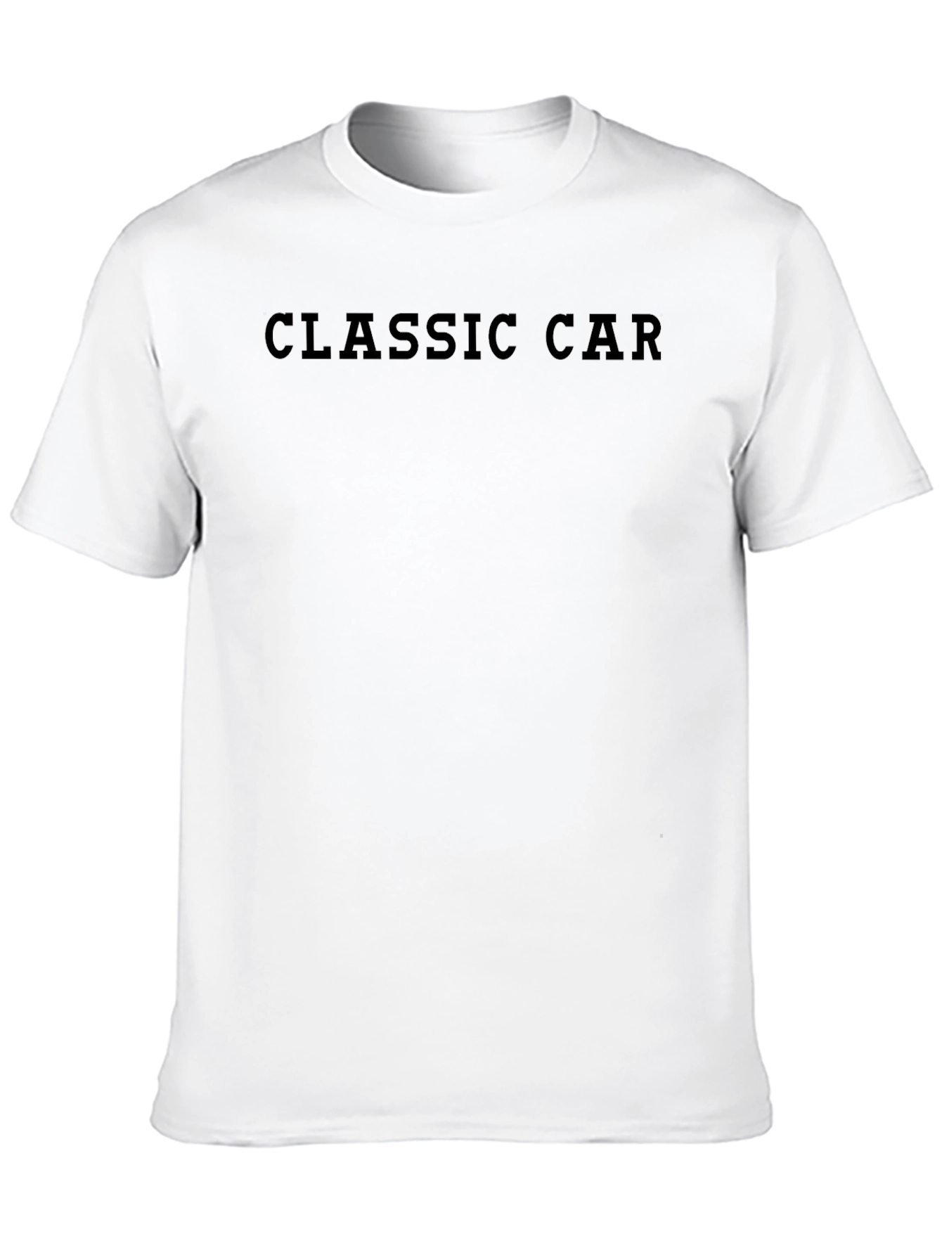 Classic Car Graphic Tee - Black Soft Style