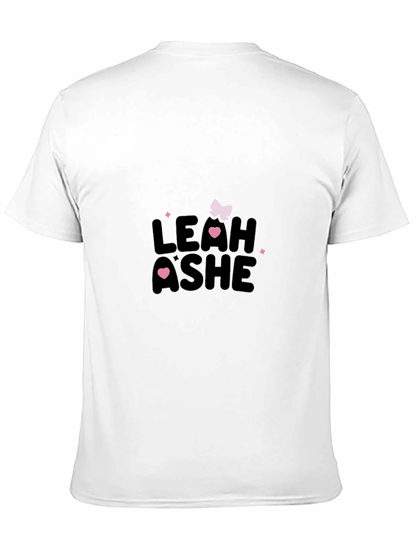 Mens Black Leah Ashe Graphic T-Shirt