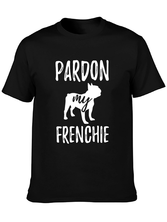 Pardon My Frenchie T-Shirt Bulldog Lover Tee
