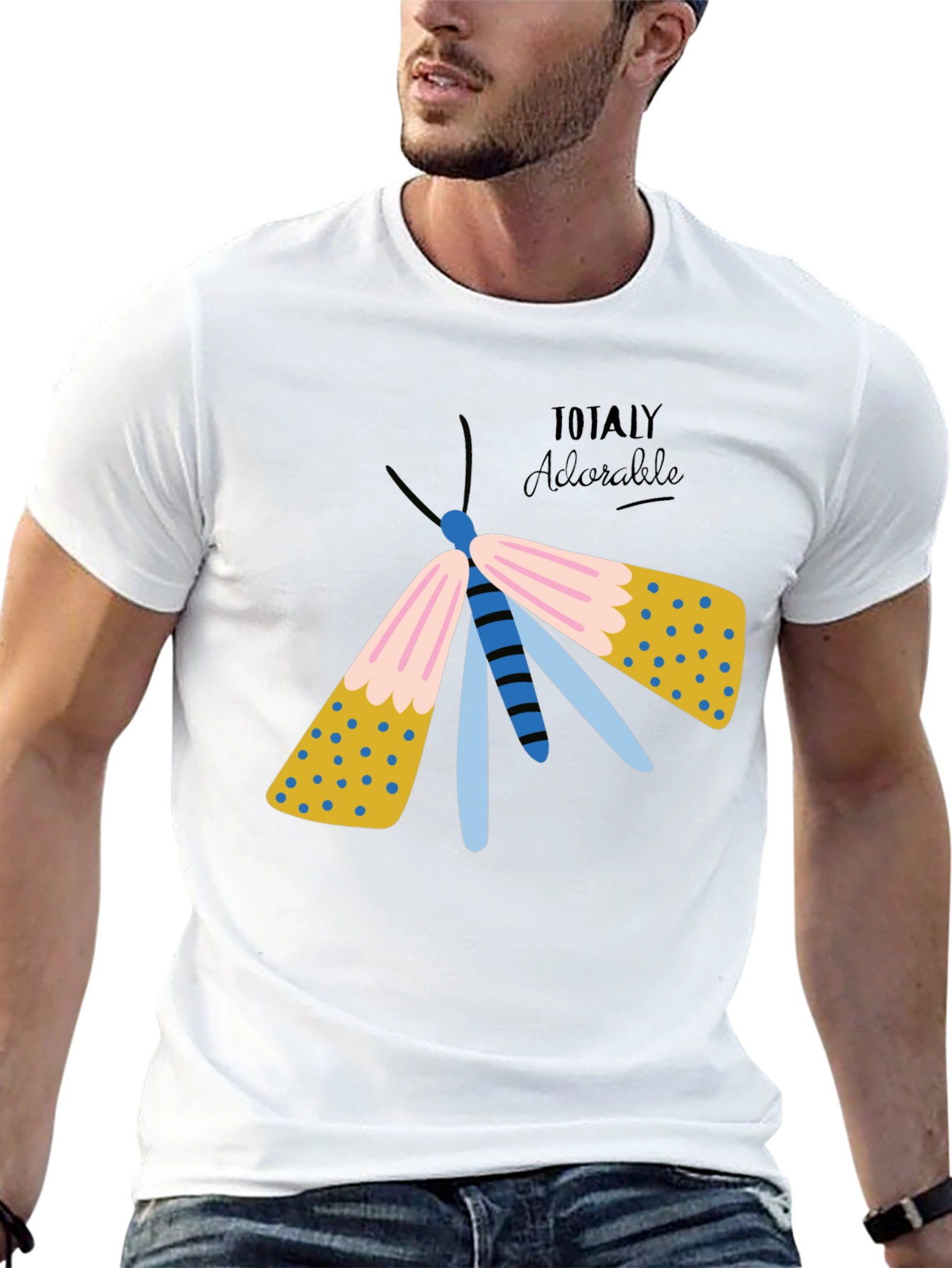 Totally Adorable Butterfly Graphic Tee