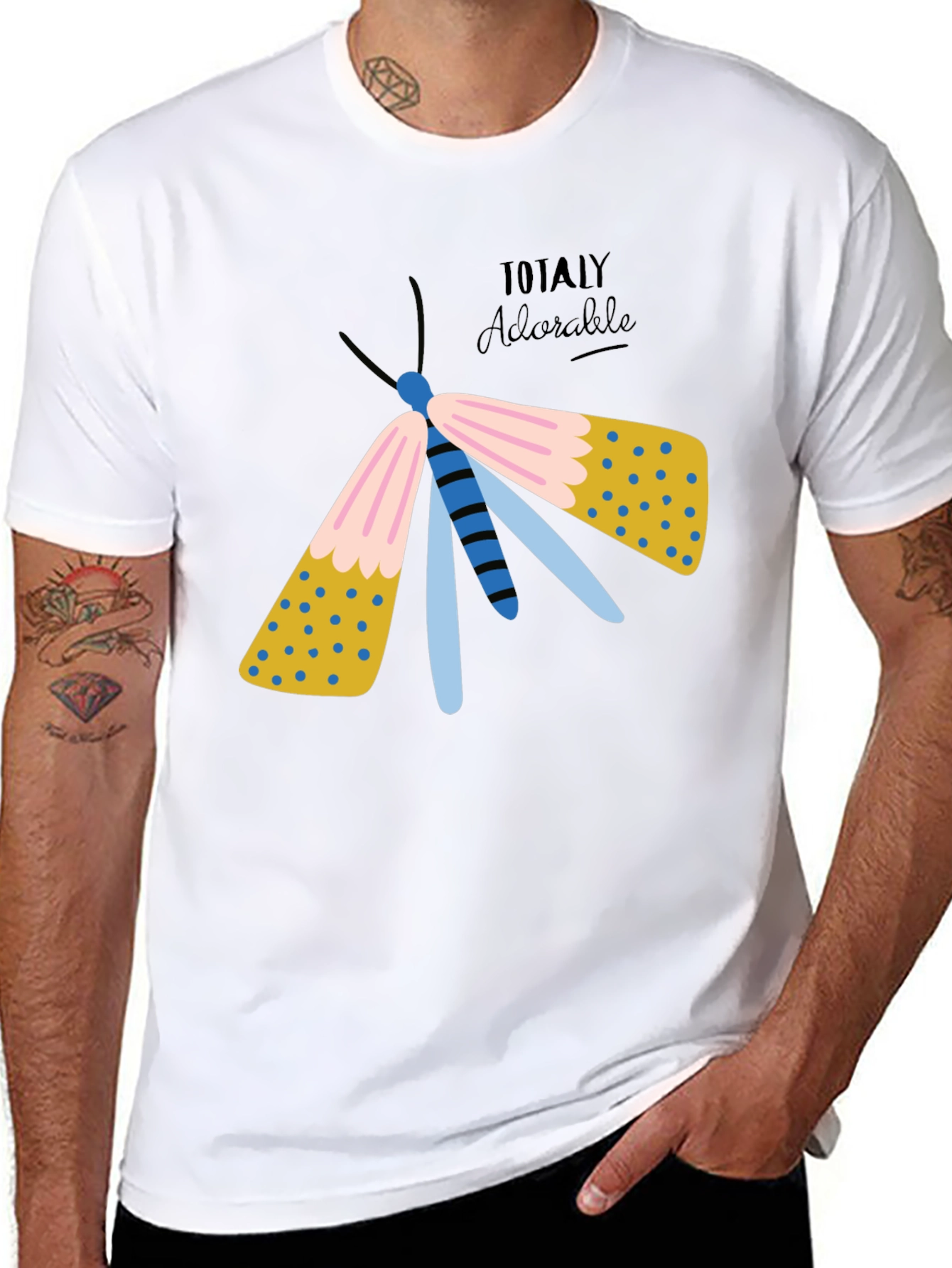 Totally Adorable Butterfly Graphic Tee