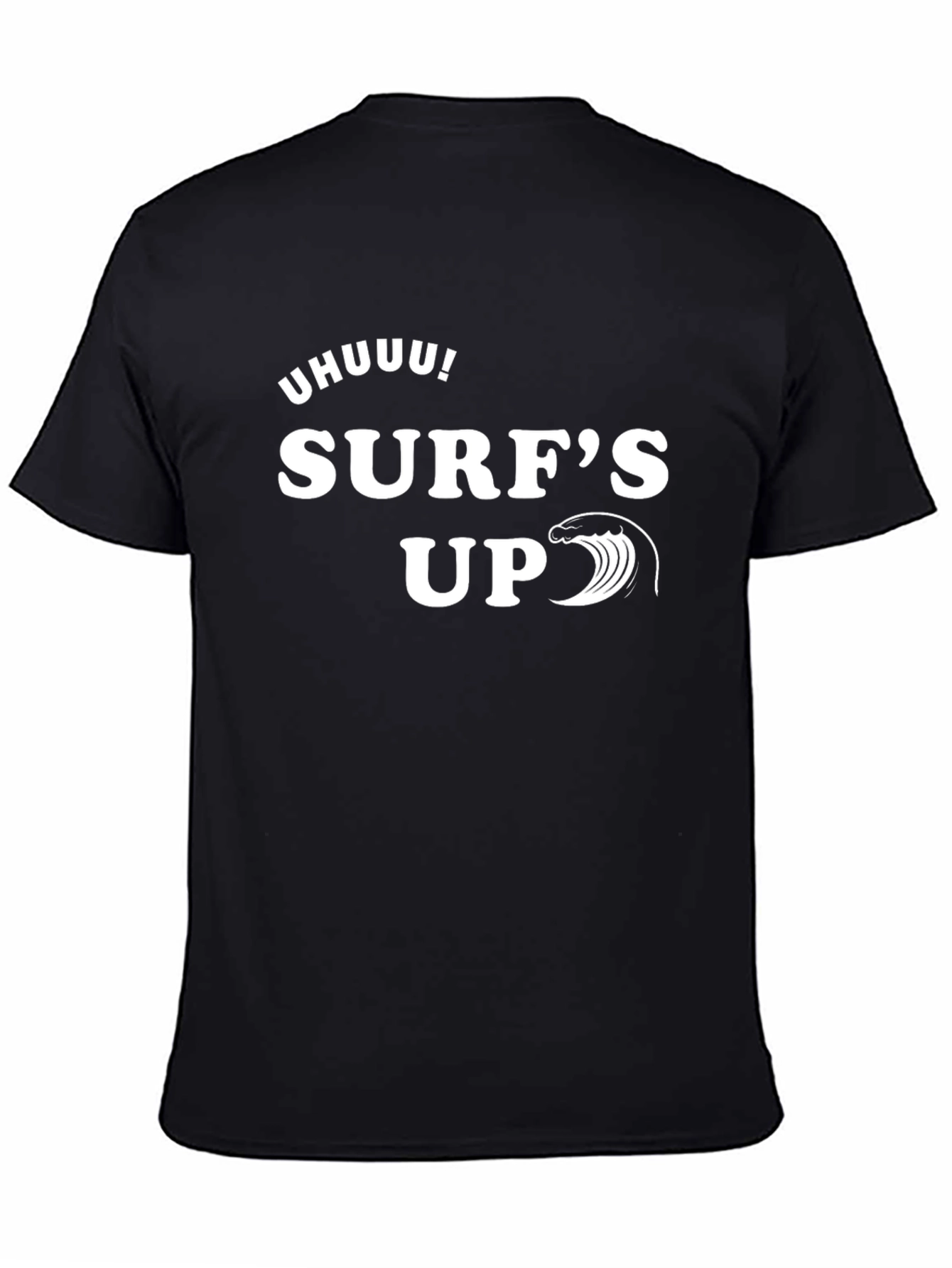 Surfs Up Black Graphic Tee