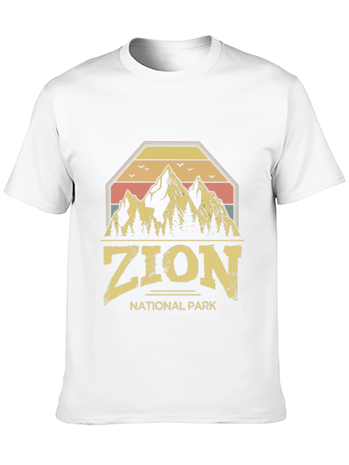 Zion National Park Retro Graphic T-Shirt