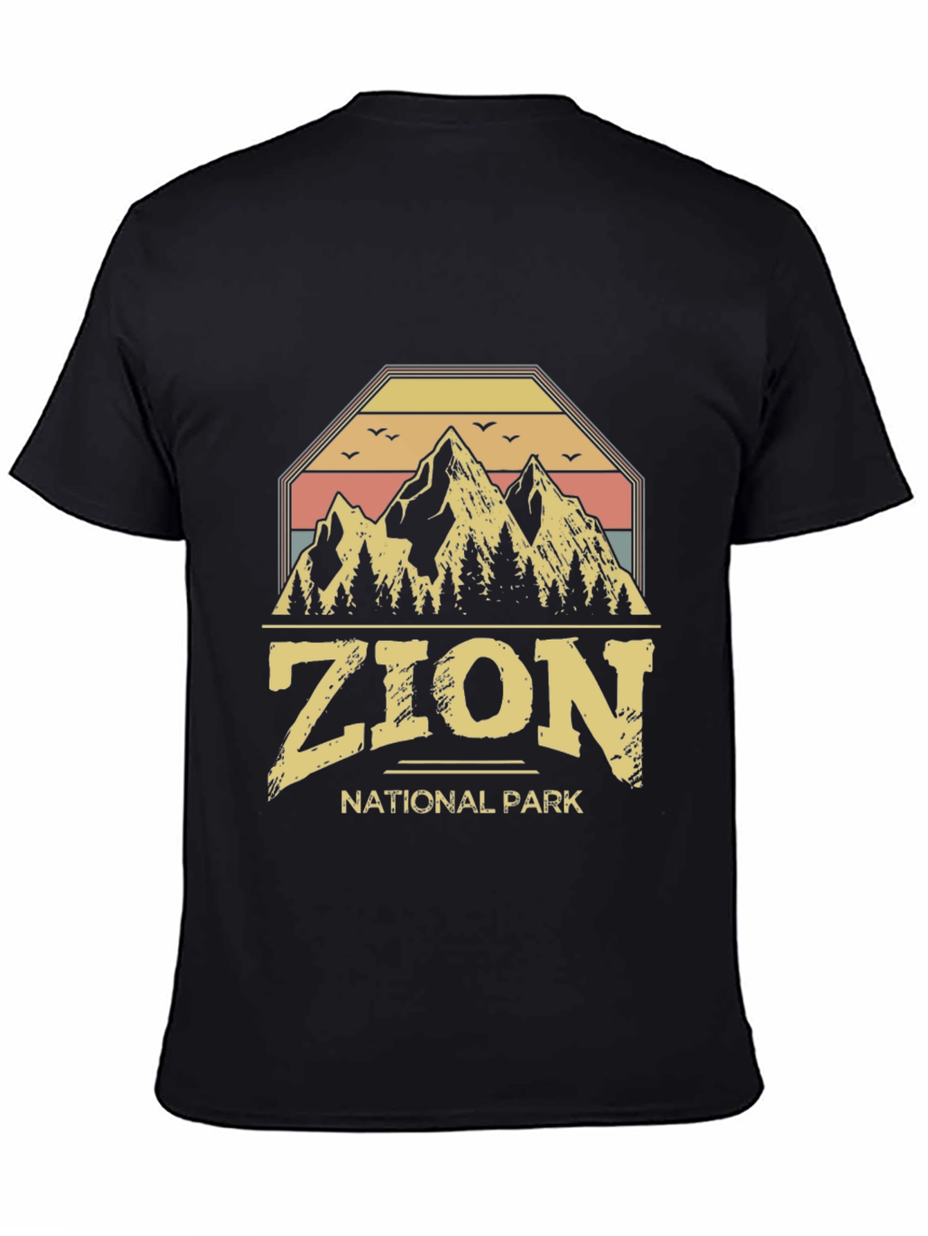 Zion National Park Retro Graphic T-Shirt